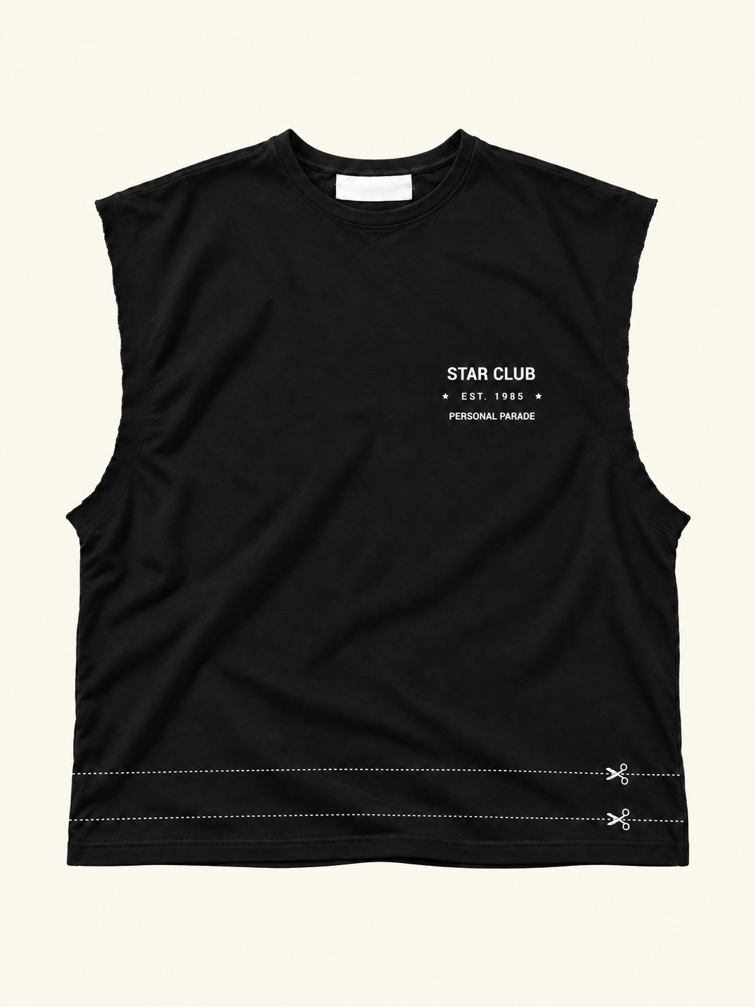 ★ self-cut t-shirt — product view